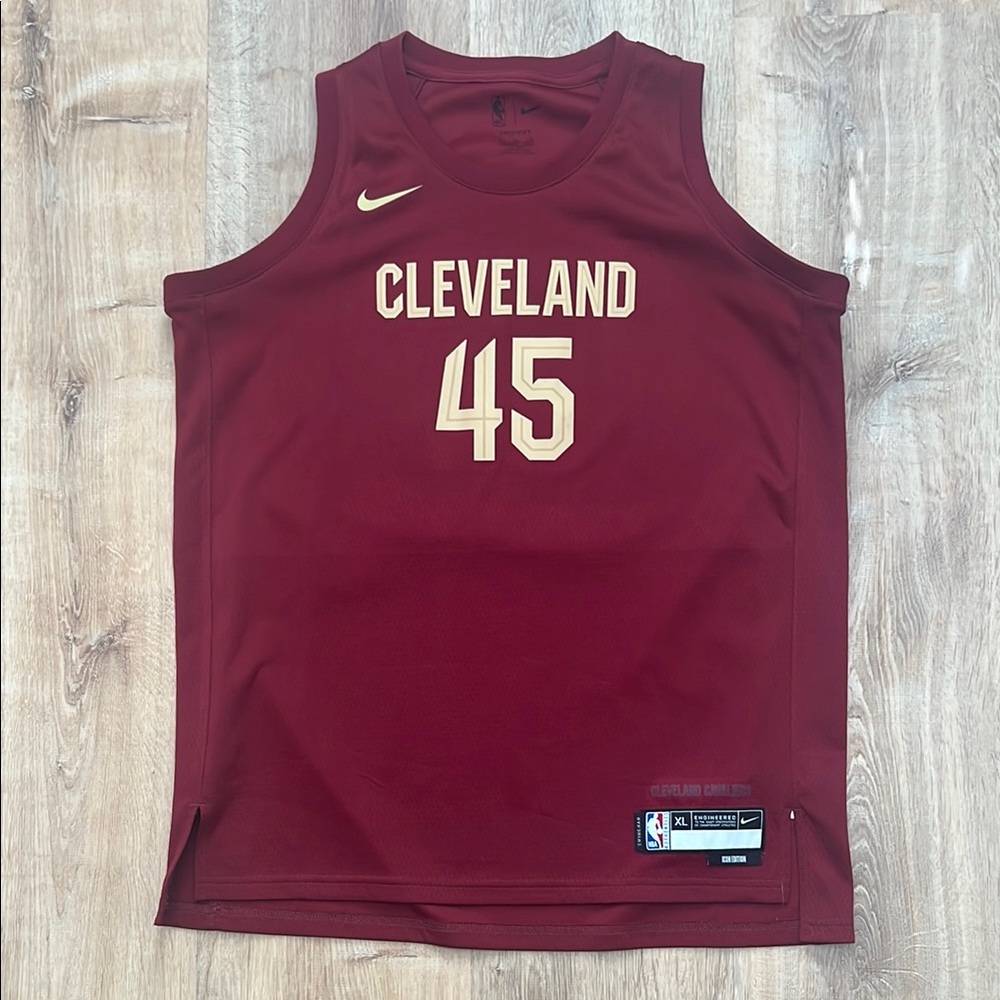 Nike Dri Fit Cleveland Cavaliers Donovan Mitchell Jersey